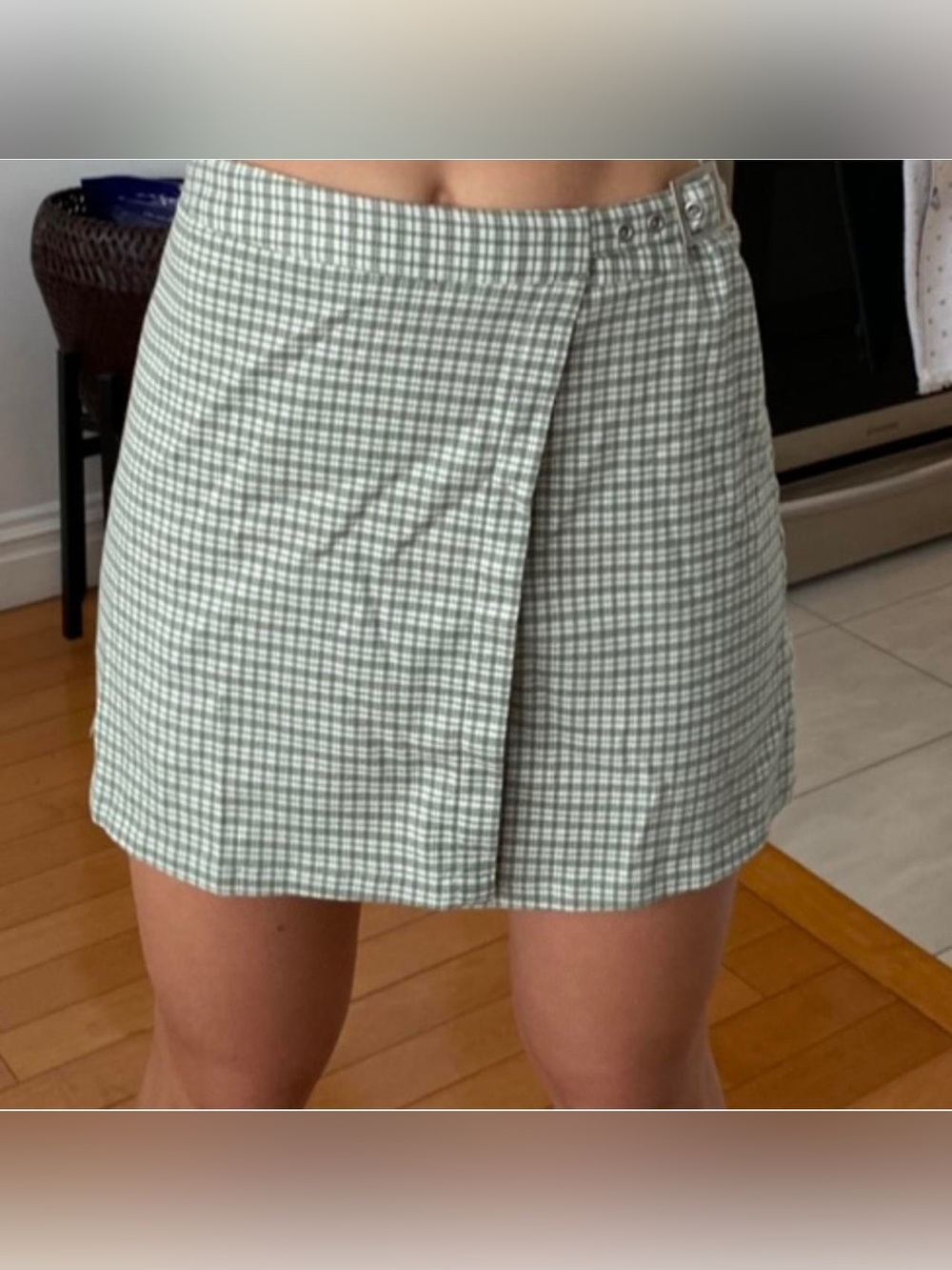 VTG Y2K BRANDY MELVILLE J. GALT Plaid Mini Skirt